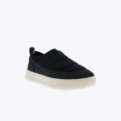 Moncler Altive Quilted Slip-on Sneakers In Black