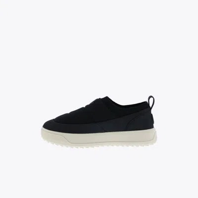 Moncler Altive Quilted Slip-on Sneakers In Black
