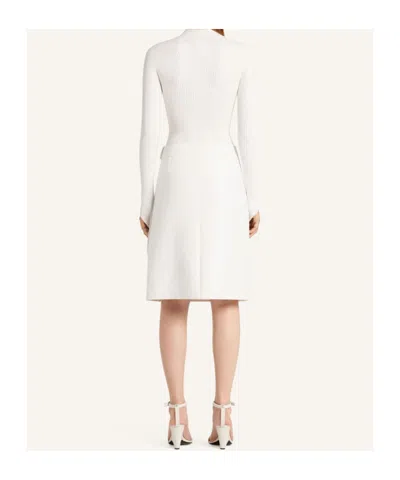 Courrèges Zip-fastening Skirt In Neutral