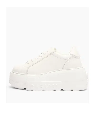 Casadei Nexus Platform Leather Sneakers