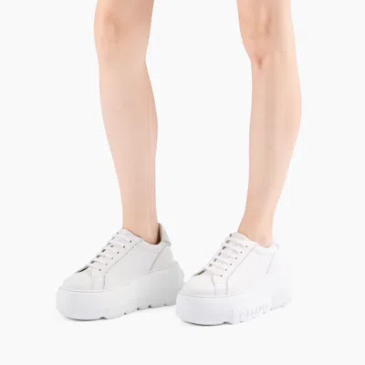 Casadei Nexus Platform Leather Sneakers