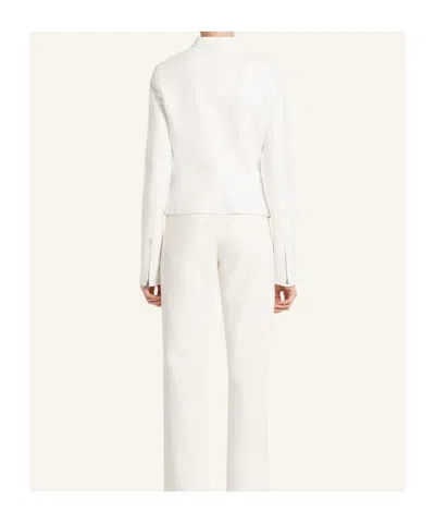 Courrèges City Zip-front Cropped Jacket In Neutral
