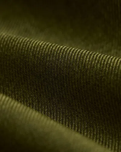 Theory Double-breasted Vest In City Twill In Green