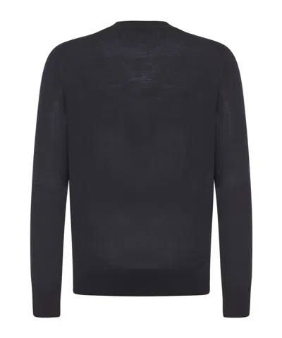 Tom Ford Fine Gauge Pure Wool Cardigan In Black