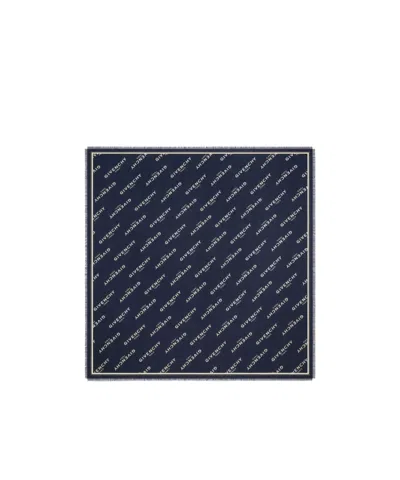 Givenchy Shadow Shawl In Wool And Silk