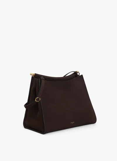 Alaïa Le Click Medium Square Bag In Nubuck
