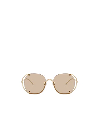 Emporio Armani Geometric Frame Sunglasses