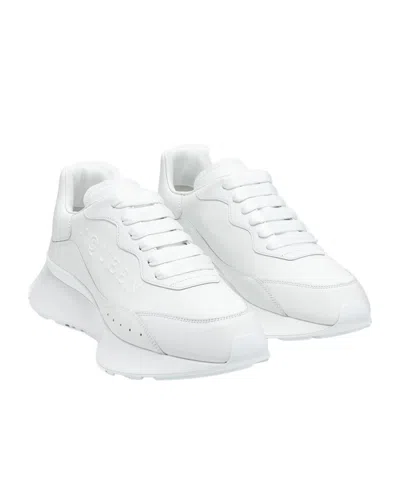 Alexander Mcqueen Alexander Mc Queen White Sprint Runner Sneakers