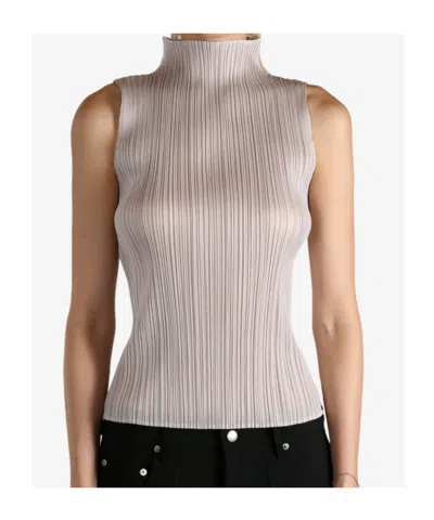Issey Miyake Turtleneck Sweater In Neutral
