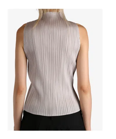Issey Miyake Turtleneck Sweater In Neutral