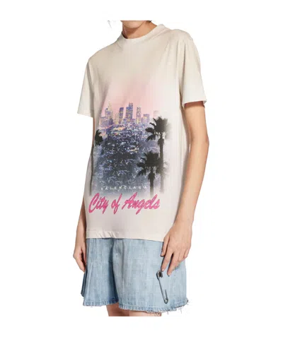 Balenciaga City Of Angels Layered T-shirt Dress