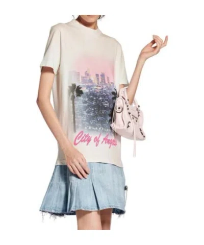 Balenciaga City Of Angels Layered T-shirt Dress