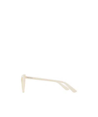 Alexander Mcqueen Women's Spike Sunglasses In Ivory/yellow