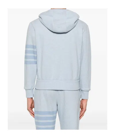 Thom Browne 4-bar Stripe Zipped Hoodie
