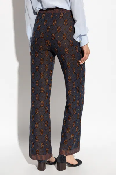 Etro Knit Jogging Trousers With Motif
