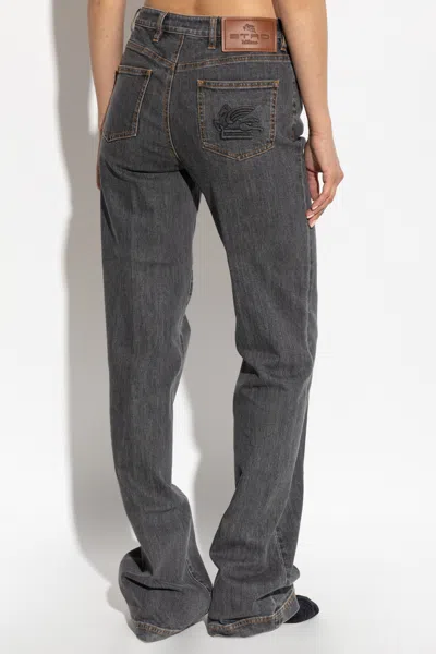 Etro Belt Loop Denim Trousers