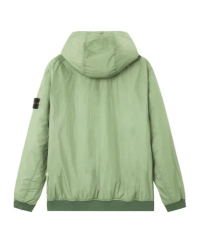 Stone Island Padded Jacket With Anti-drop And Wind Resistance In Green