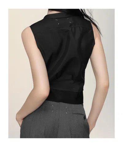 Maison Margiela Pleated Button-up Vest