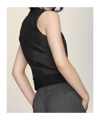 Maison Margiela Pleated Button-up Vest