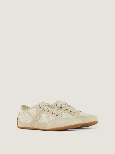 Givenchy Slim Sneakers In Mesh And Suede
