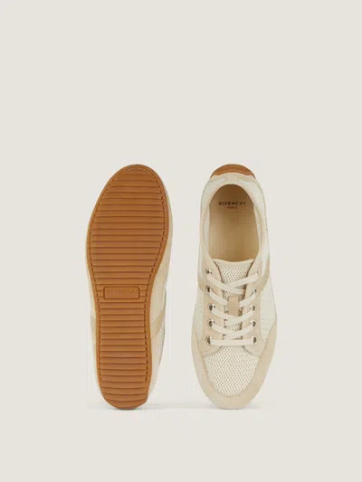 Givenchy Slim Sneakers In Mesh And Suede