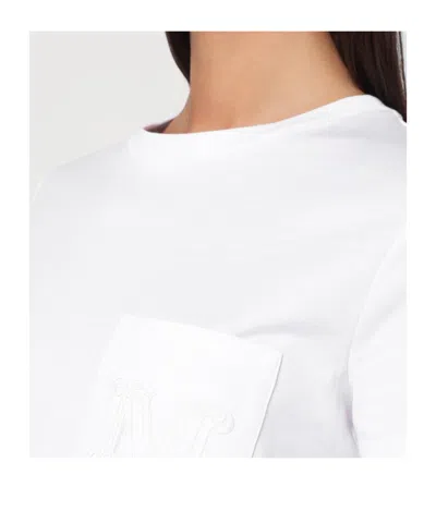 Max Mara Short-sleeved T-shirt In Neutral