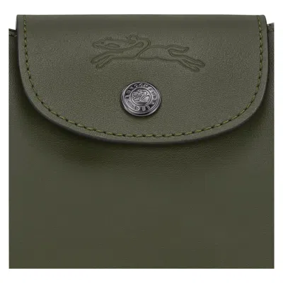 Longchamp Shoulder Bag With Adjustable Strap And Curved Shape In Brown