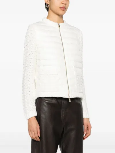Moncler Cardigan With Padded Front Panel