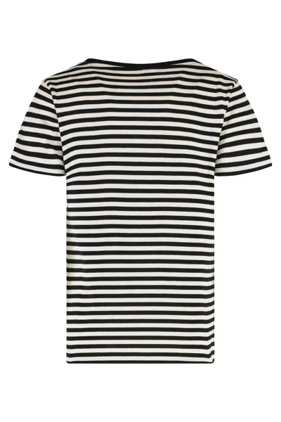 Moncler Striped T-shirt In Multi