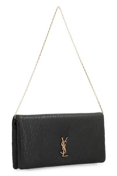 Saint Laurent Calypso Leather Mini Bag