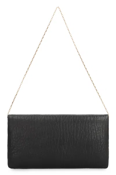 Saint Laurent Calypso Leather Mini Bag