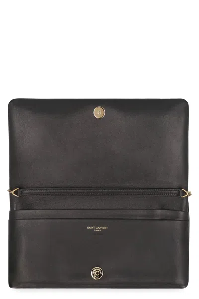 Saint Laurent Calypso Leather Mini Bag