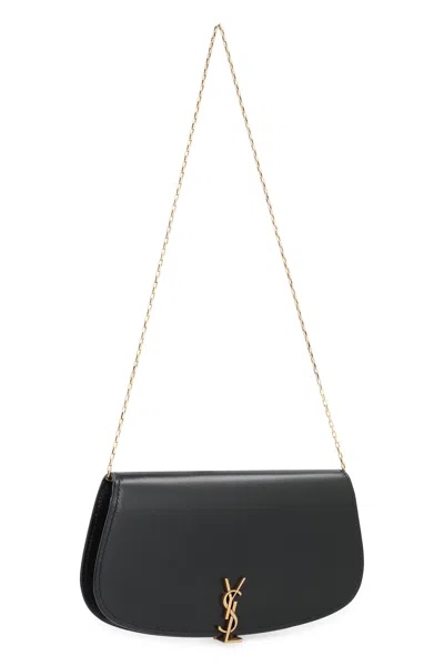 Saint Laurent Voltaire Leather Wallet On Chain