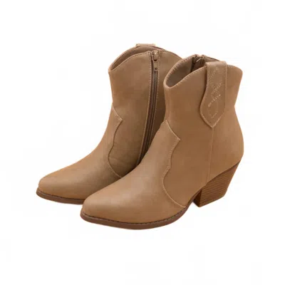 Story By Kranz & Ziegler Women Short And Sweet Boot In Taupe