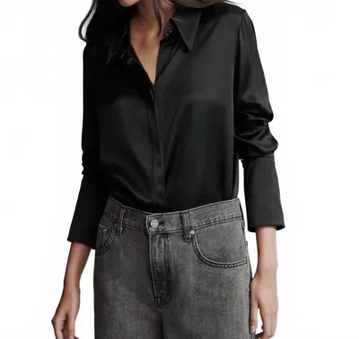 Twp Women's Object Of Affection Silk Top In Black