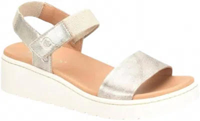 Born Women Kyla Sandal In Light Gold