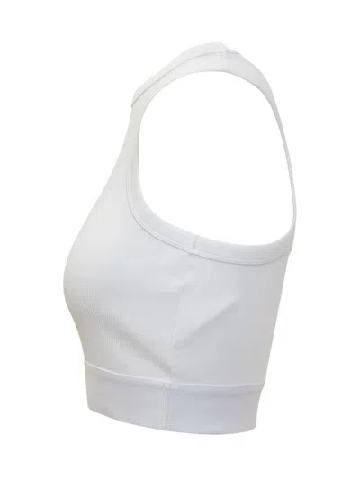 Givenchy Cropped Tank Top In Cotton With Band Clothing In White