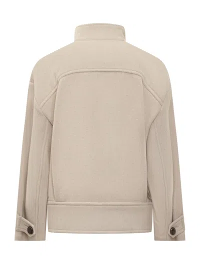 Isabel Marant Hanis-gb Coat In Neutral