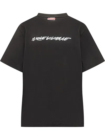 Kenzo Cotton T-shirt In Black