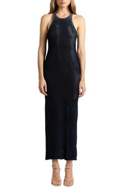 Cotton Citizen Marbella Maxi Dress In Vintage Black In Black
