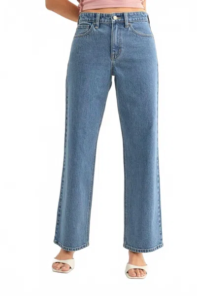 Jbd Full Length Retro Straight In Medium Denim In Blue