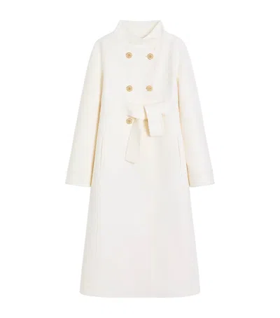 Valentino Wool-cashmere Double-breasted Overcoat