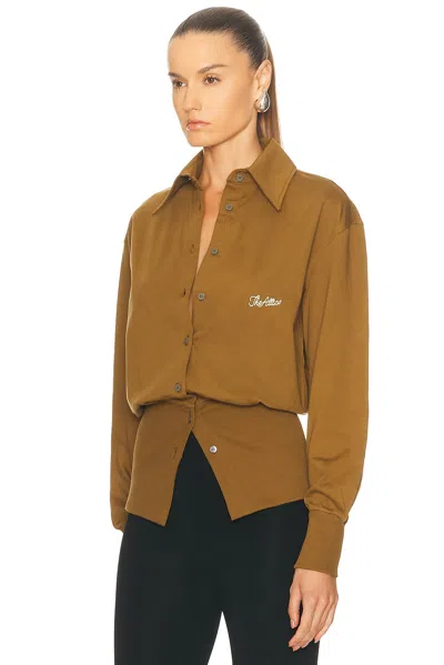 Attico Light Button Down Top