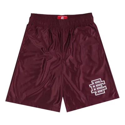 Pre-owned Eric Emanuel Ee Baggy Short 'burgundy' | Red | Men's Size M