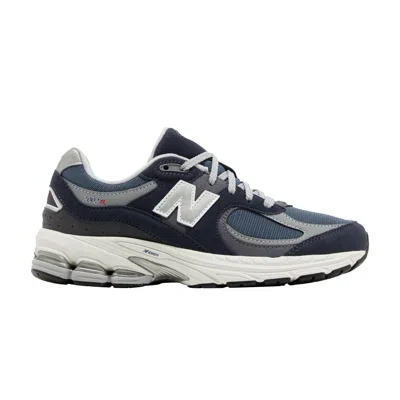 Pre-owned New Balance 2002r Big Kid 'eclipse Silver Metallic' | Blue | Kid's Size 7