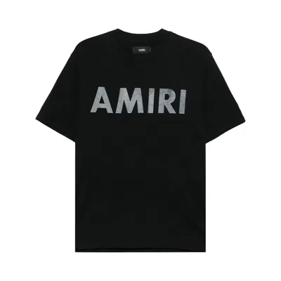 Pre-owned Amiri Stencil Tee 'black' | Men's Size M