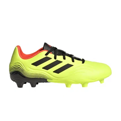 Pre-owned Adidas Originals Adidas Copa Sense.3 Fg J 'game Data Pack' | Yellow | Kid's Size 4.5
