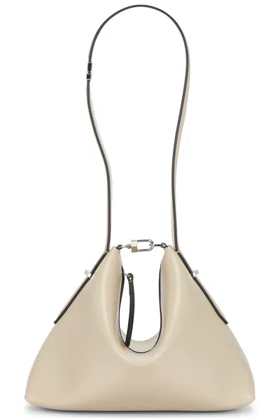 Totême Leather Scoop Wristlet Bag