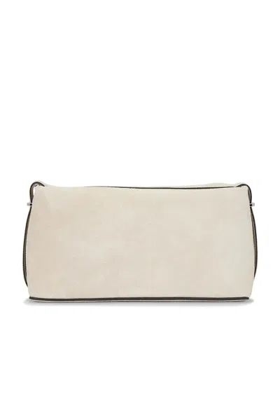 Totême Suede Scoop Clutch