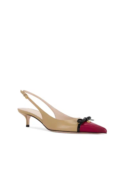 Valentino Bepointy Slingback High Heel Sandals